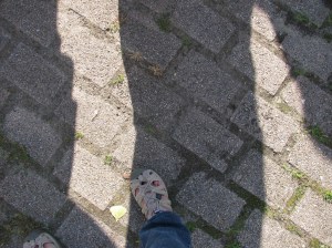 Standing on Hitler's Underground Bunker